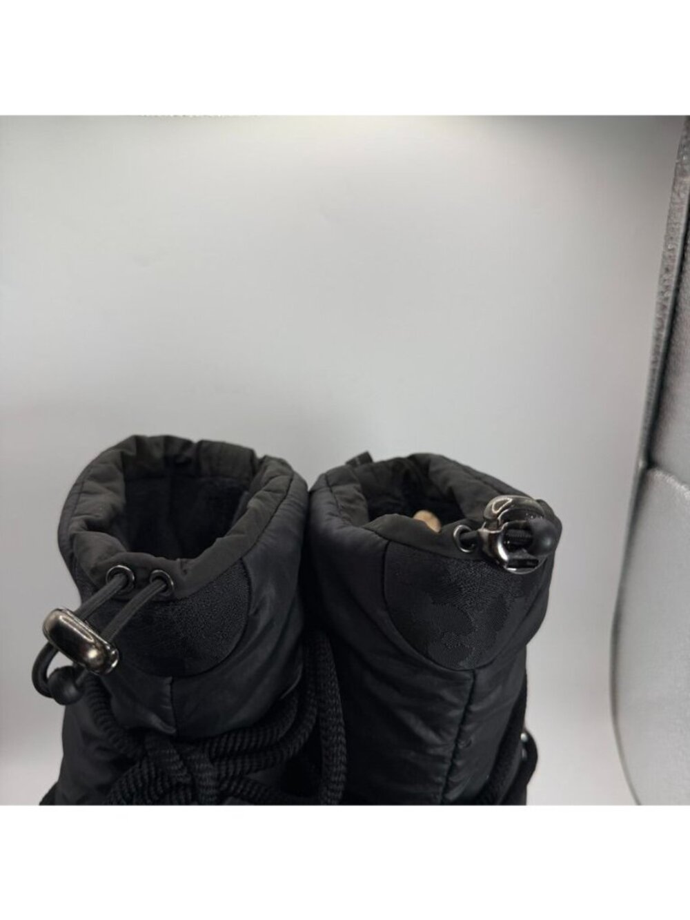 Sorel Kinetic waterproof insulated Winter Boots Womens Size 9 Black Faux Fur - Picture 3 of 8